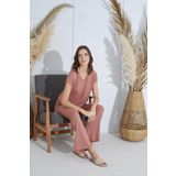 Kadın Kısa Kol Tarçın Pijama Takım C1T5N851 TARÇIN S