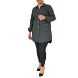 Kadın Kışlık Cepli Tunik BGL-ST02343 HAKİ 40