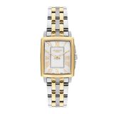 Kadın Kol Saati, Quartz, Sedef Kadran, Gold Kasa, Gümüş Gold Kayış, 22mm, 3ATM, LC07940.220
