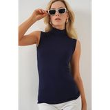 Kadın Kolsuz Body 4348 - Lacivert - 42