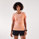 Kadın Koşu Tişörtü - Turuncu - Kiprun Run 500 Confort