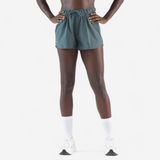 Kadın Koşu/Arazi Koşusu Şortu - Koyu Yeşil - Kiprun Run 500 Dry