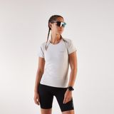 Kadın Koşu/Arazi Koşusu Tişörtü - Bej - Kiprun Run 500 Confort