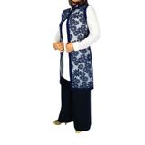 Kadın Krep Güpür İkili Tunik Msk-0262