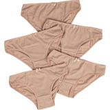 Kadın Külot 5 Li Paket Likralı Ten - 3XL