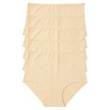 Kadın Külot Ekstra Yüksek Bel Lazer Kesim Esnek Iz Yapmayan 5 li Paket Polyester TEN