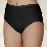 Kadın Külot Kalp Detaylı 2 Li Paket 735 - Siyah - XL