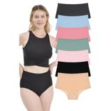 Kadın Külot, Yüksek Bel Külot, 5li Paket, 7'li-K.Soft, L