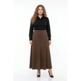 Kadın Kumaş Etek Lastikli Kemer Balık Model Bgl-St05512