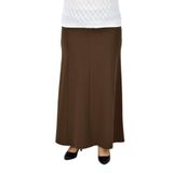 Kadın Kumaş Lastikli Kemer Balık Model Etek BGL-ST04204 A.KAHVE 42