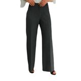 Kadın Kumaş Pantolon Yüksek Bel Klasik BGL-ST01347 GRİ 48