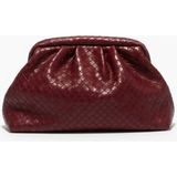 Kadın Kyle Cherry Clutch Portföy ve Omuz Çantası - Bordo