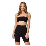 Kadın Lazer Kesim Boxer Korse Yeni Sezon (1 Adet Ekonomik), Siyah, L