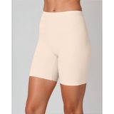 Kadın Lazer Kesim Şort Korse,%60 Polyester%40 Elastan, Lazer Kesim İz Yapmayan Dikişsiz Tasarım (Ten Rengi, Medium)