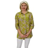 Kadın Leopar Desen Ayrobin Gömlek BGL-ST03700