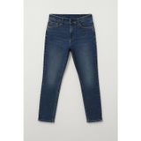 Kadın Likralı Skinny Fit Dar Paça Mavi Jean Pantolon