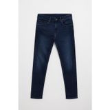 Kadın Likralı Skinny Lacivert Jean Pantolon