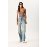 Kadın Marci Slim Fit Atlet - Vizon VİZON