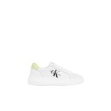 Kadın Marka Logolu Bağcıklı Kaydırmaz Tabanlı Günlük Beyaz Sneaker Yw0yw00823-02u