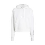 Kadın Marka Logolu Pamuklu Normal Kalıp Günlük Beyaz Sweatshirt J20J222542-YAF
