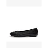 Kadın Mary Jane Babet AAI-090/E19 FitFlop DELICATO CROCODILE BALLERINAS