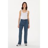 Kadın Mavi Cargofit Jean Pantolon 50304325 DN0022