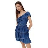 Kadın Mavi Elbise UA2185D4695-77142