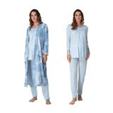 Kadın Mavi Hamile Lohusa Sabahlıklı Pijama Takımı, XL, Effortt9044-19804IGP2717037