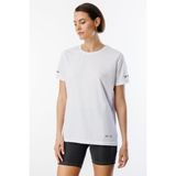 Kadın Nem Emici Hızlı Kuruma Atletik Teknik Performans Spor T-shirt DRIFIT-KISAKOL Beyaz S