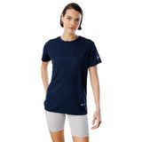 Kadın Nem Emici Hızlı Kuruma Atletik Teknik Performans Spor T-shirt DRIFIT-KISAKOL Lacivert L