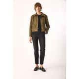 Kadın Norah Black Beli Lastikli Jean Pantolon - Black BLACK