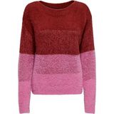 Kadın Örgü Kazak 15324232 - Bordo - XS