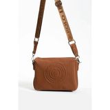 Kadın Orijinal Just Polo Yeni Sezon Lakos Omuz Çantası Shopper Ebat : 21 x 28 cm - Taba