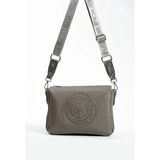 Kadın Orijinal Just Polo Yeni Sezon Omuz Çantası Shopper Ebat : 21 x 28 cm - Gri