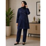 Kadın Orta Yaş ve Üzeri Tunik Pantolon Taş İşlemli AnneTakım 41331