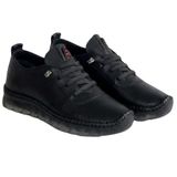 Kadın Ortopedik Hakiki Deri Sneaker Topuk Dikeni İçin Özel Üretim Şeffaf Kauçuk Taban Rahat Günlük Spor Ayakkabı (Siyah, EU Ayakkabı Beden Sistemi, Yetişkin, Kadın, Sayısal, Orta, 38)