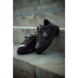 Kadın Ortopedik Taşlı Bağcık Günlük Spor Ayakkabı Sneakers - Siyah