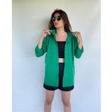 Kadın Oversize Gömlek Yeşil