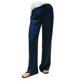 Kadın Oversize Kesim Geniş Paçalı Uzun Lacivert Pantolon WW0WW47171-C1G