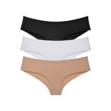 Kadın Panty Lazer Kesim Külot 3 Lü Paket Set