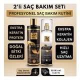 Kadın Paris Serisi 2li Şampuan Ve Keratin Saç Bakım Sütü 375 Ml - 200 ml