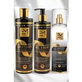 Kadın Paris Serisi 3lü Şampuan, Saç Kremi, Keratin Saç Bakım Sütü 375 Ml - 375 Ml - 200 ml