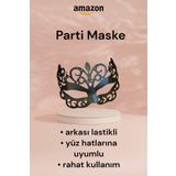 Kadın Parti Maskesi Balo Kostüm Dantel Görünümlü Siyah Seksi maske Parti malzemeleri