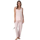 Kadın Pembe Emzirme Özellikli Hamile Lohusa Pijama Takımı, L, Effortt9032-19804IGP2717288