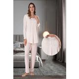 Kadın Pembe Hamile Lohusa Pijama Takımı, L, Effortt9072-19804IGP27169174