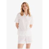 Kadın Pijama Takımı 51861 - Beyaz