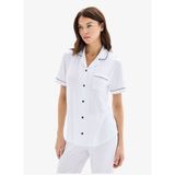 Kadın Pijama Takımı 52078 - Beyaz