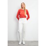 Kadın Pike Jogging Pantolon - Fildişi FİLDİŞİ