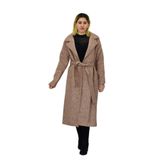 Kadın Pıtırcık Uzun Kaşe Kaban BGL-ST04120 KİREMİT M