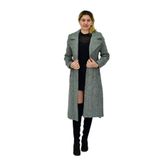 Kadın Pıtırcık Uzun Kaşe Kaban BGL-ST04121 YEŞİL 40